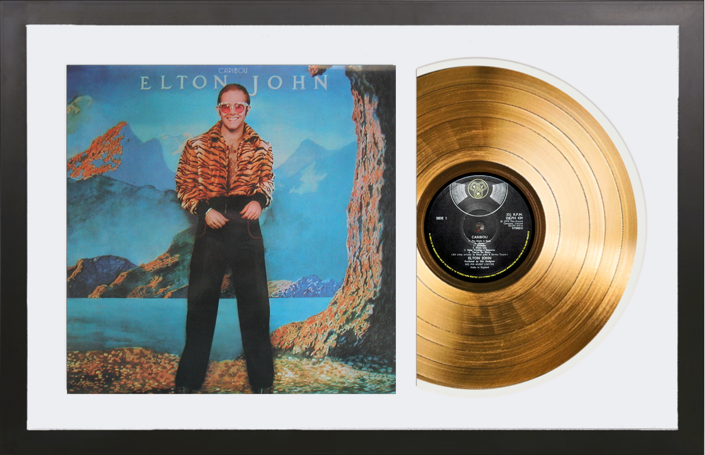 Elton John - Caribou - 14K Gold Plated Vinyl