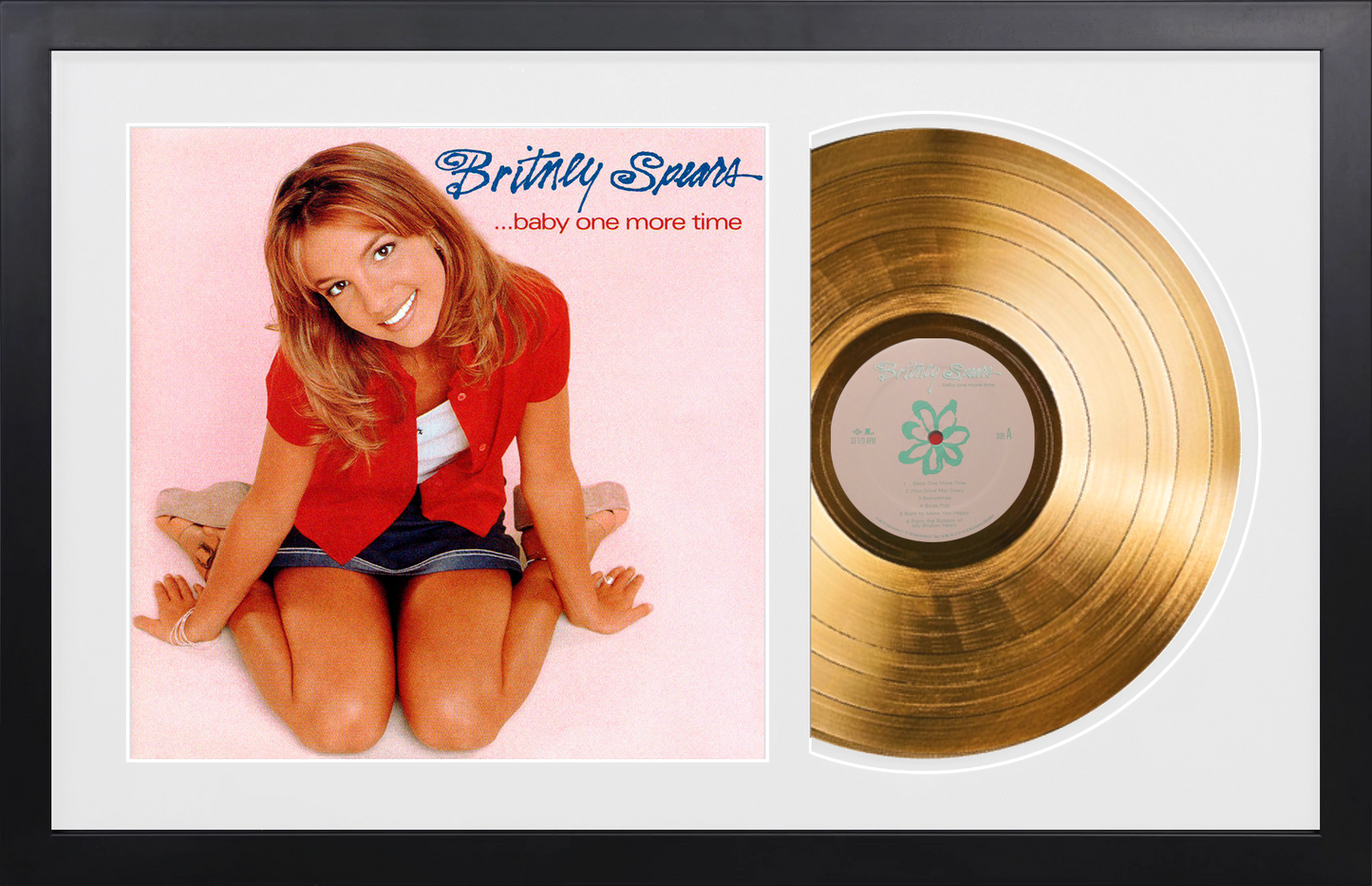 Britney Spears - ...baby one more time -  Rose Gold-Plated, Limited Edition Album