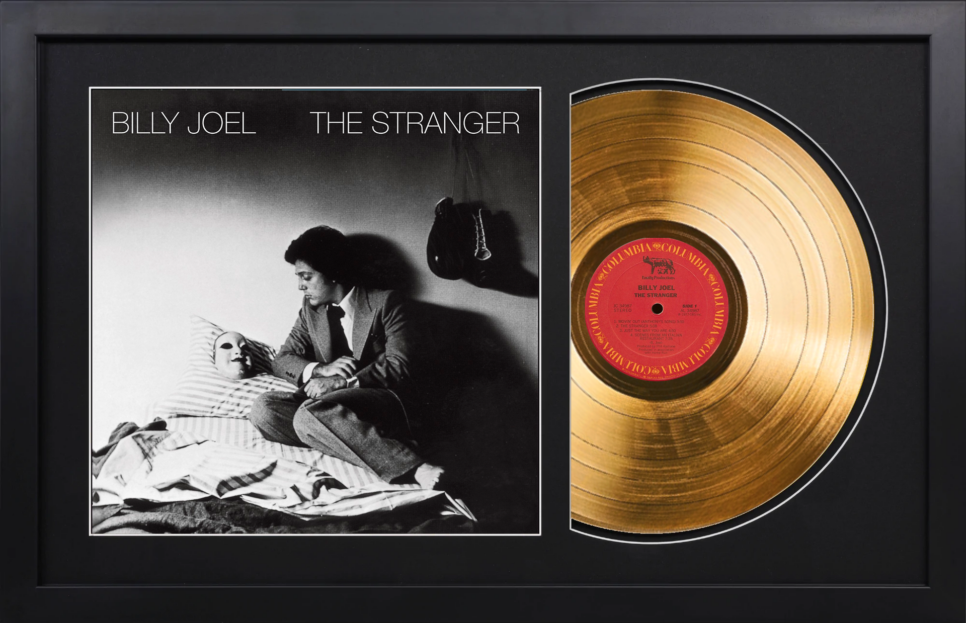 Billy Joel - The Stranger - 24K Gold Plated Vinyl – Gold