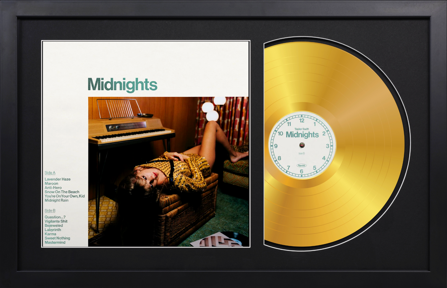 Taylor Swift - Midnights - 14K Gold Plated, Limited Edition Album