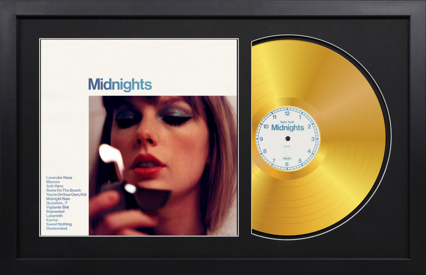 Taylor Swift - Midnights - 14K Gold Plated, Limited Edition Album