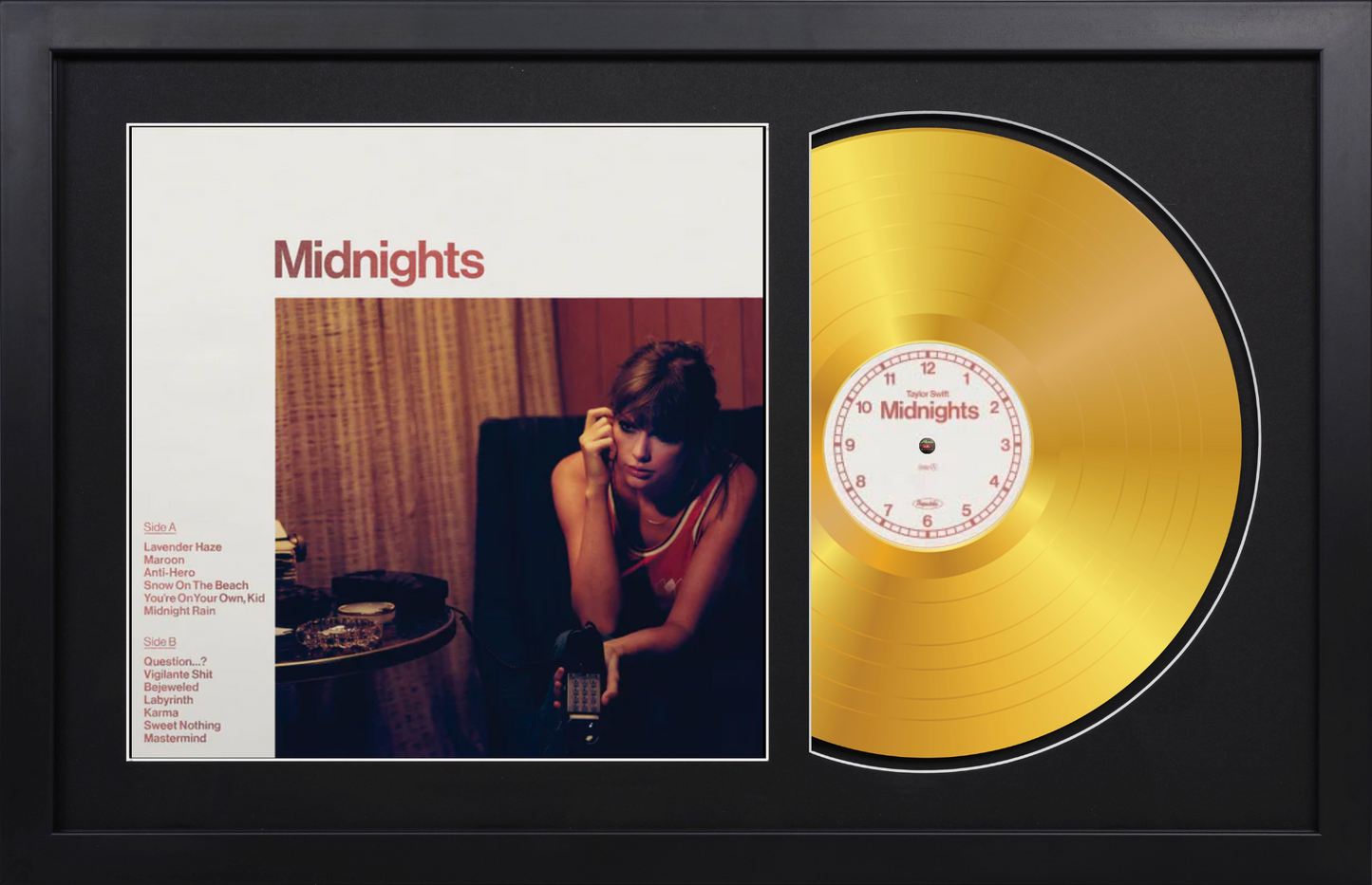 Taylor Swift - Midnights - 14K Gold Plated, Limited Edition Album