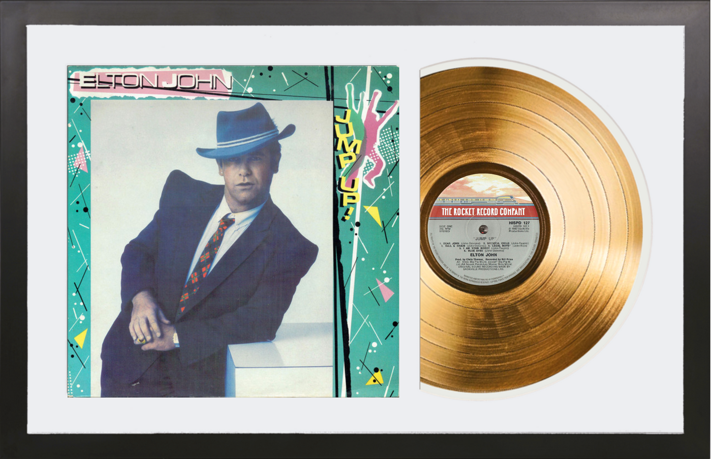 Elton John - Jump Up! - 14K Gold Plated Vinyl