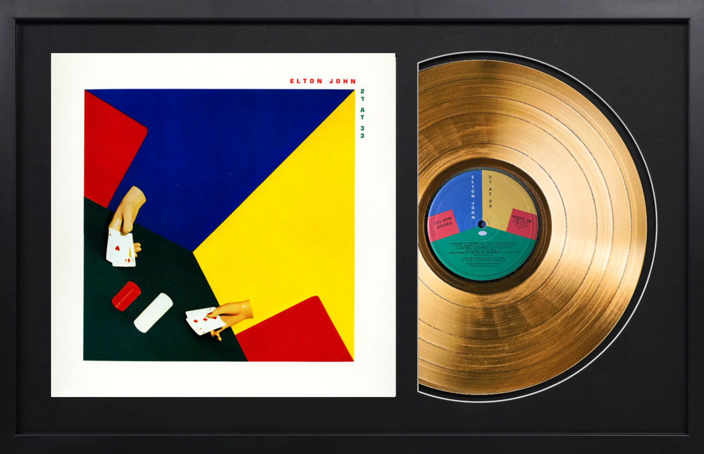 Elton John - 21 at 33 - 14K Gold Plated Vinyl