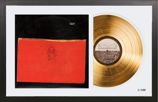 Radiohead - Amnesiac - 14K Gold Framed Album