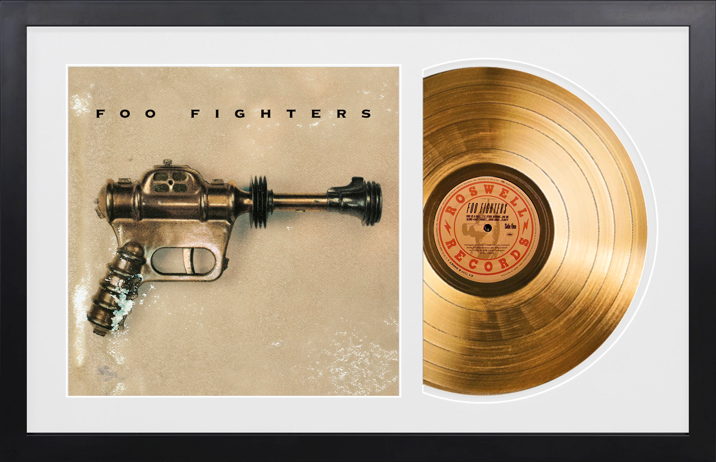 Foo Fighters - Foo Fighters - 14K Gold Plated, Limited Edition Album