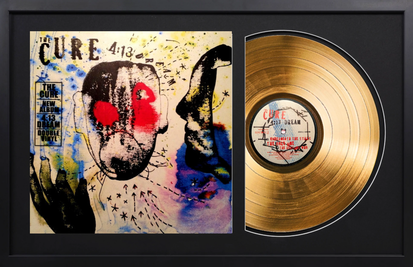 The Cure - 4:13 Dream - 14K Gold Framed Album