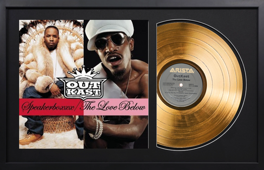 Outkast - Speakerboxx / The Love Below - 14K Gold Framed Album
