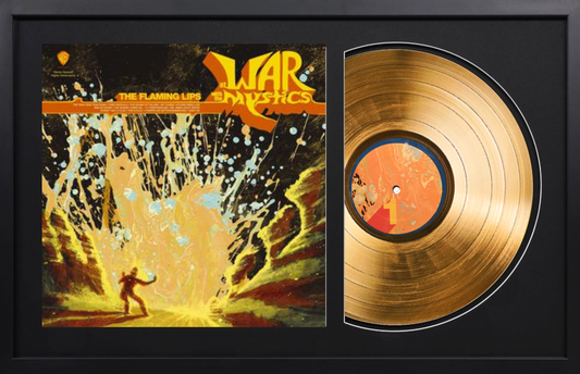 The Flaming Lips - At War With The Mystics - 14K Gold Framed Album