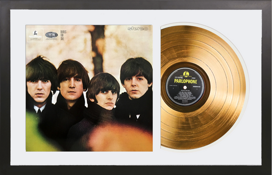 The Beatles - Beatles For Sale - 14K Gold Framed Album