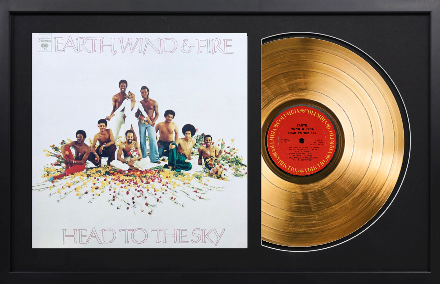 Earth, Wind & Fire - Head to the Sky - 14K Gold Plated Vinyl