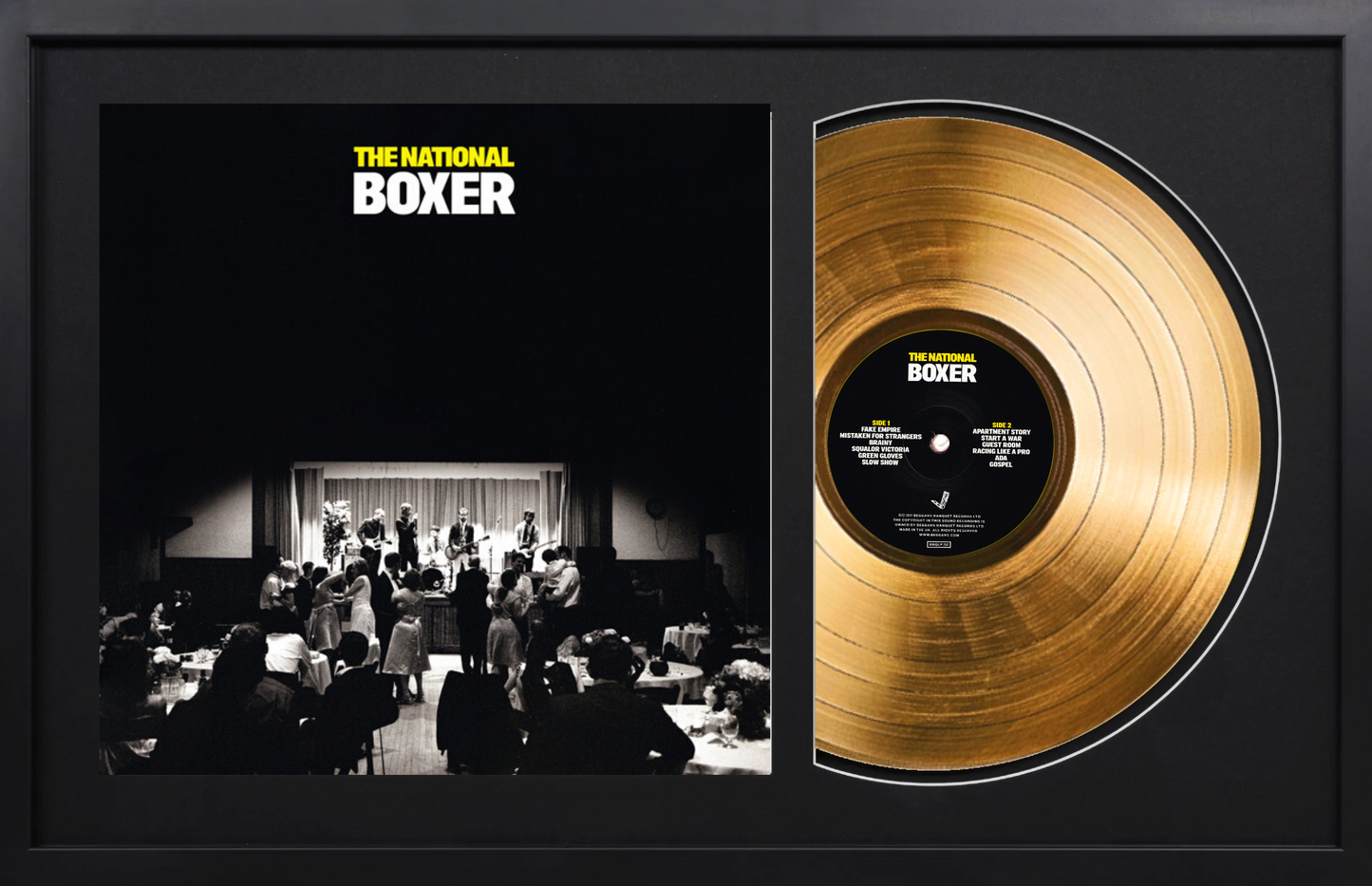 The National - Boxer - Limited Edition, 14K Gold Album