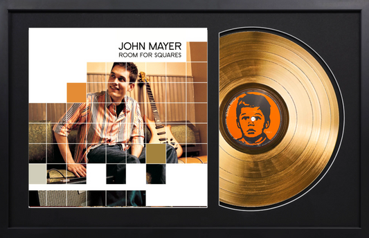 John Mayer - Room for Squares - Limited Edition, 14K Gold Album