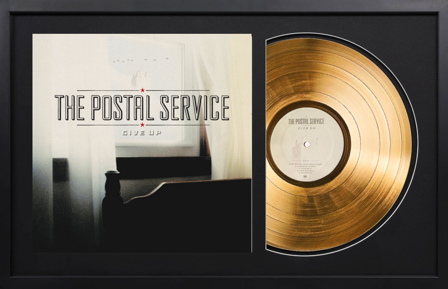 The Postal Service - Give Up - Limited Edition, 14K Gold Album