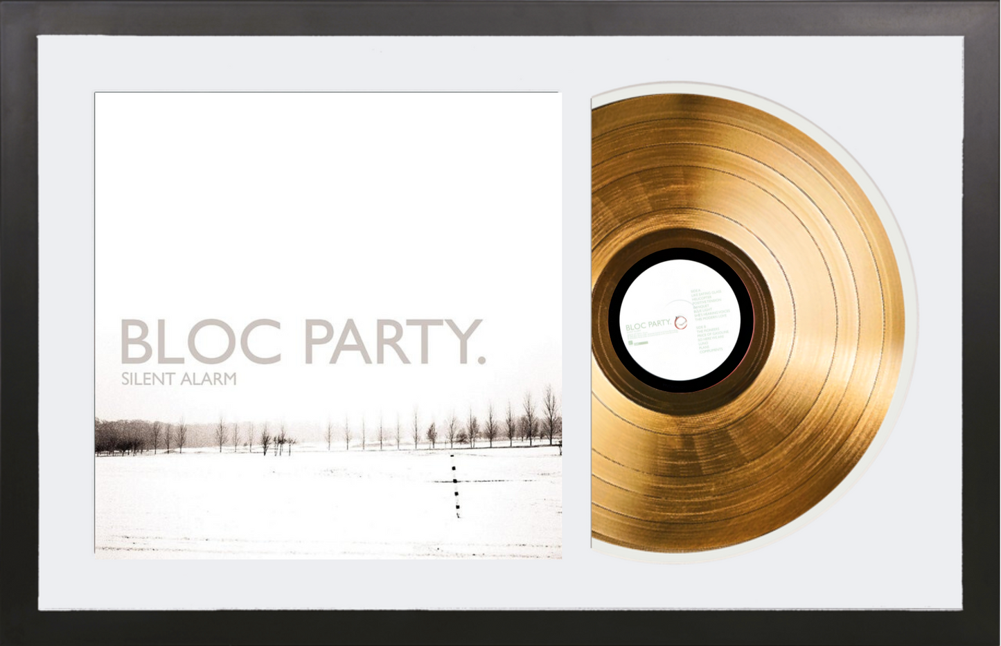 Bloc Party - Silent Alarm - 14K Gold Plated Vinyl