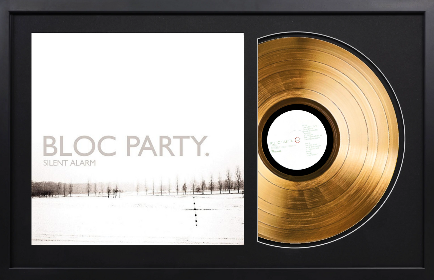 Bloc Party - Silent Alarm - 14K Gold Plated Vinyl