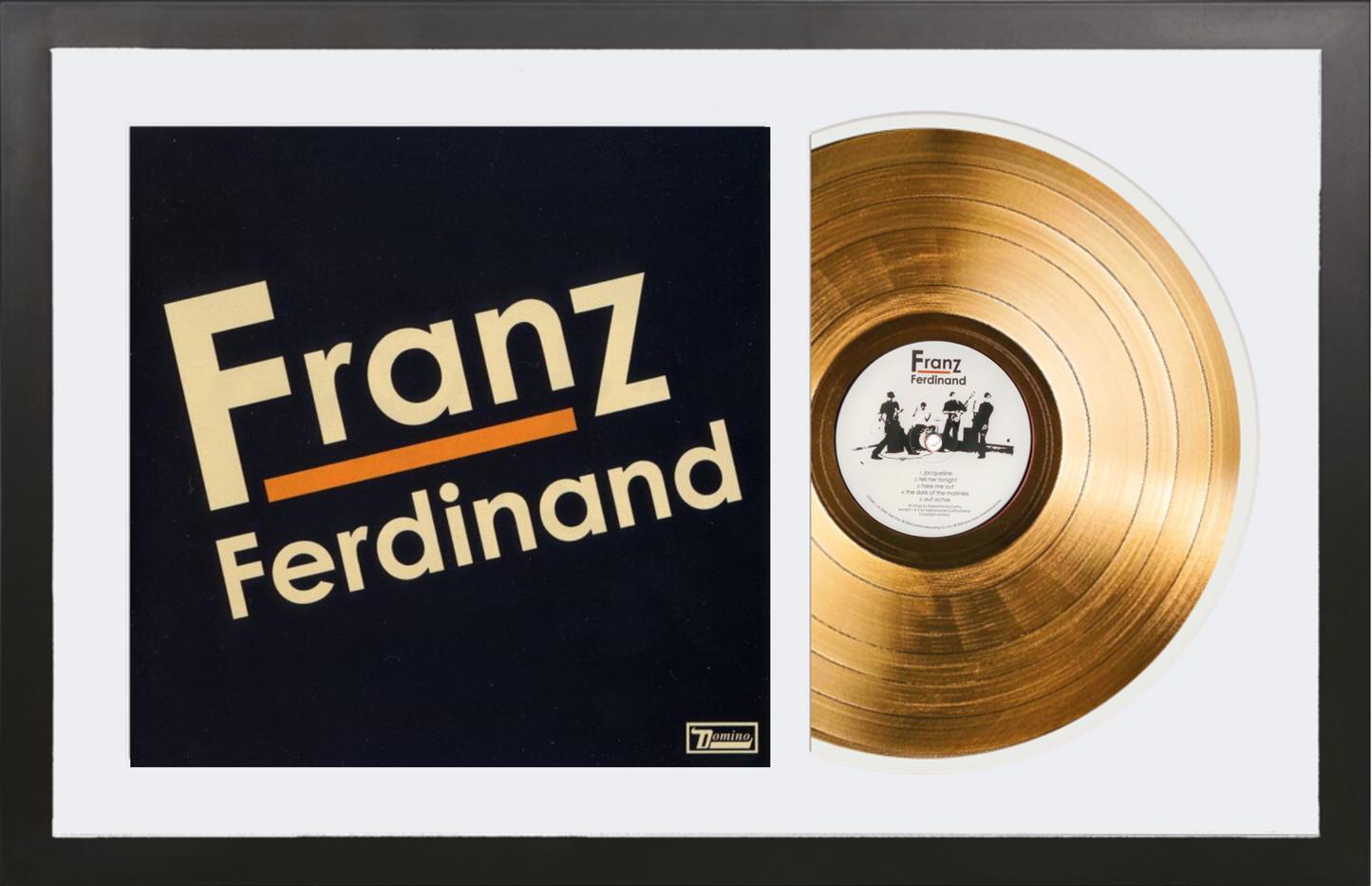 Franz Ferdinand - Franz Ferdinand - Limited Edition, 14K Gold Album