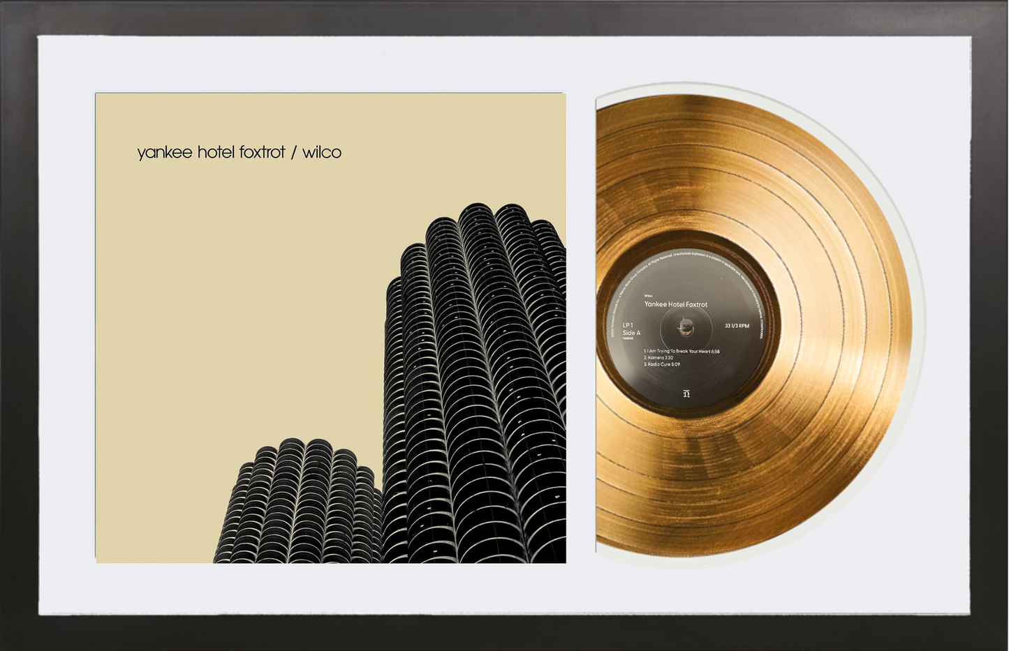 Wilco - Yankee Hotel Foxtrot - Limited Edition, 14K Gold Album