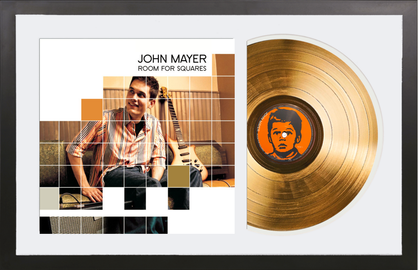 John Mayer - Room for Squares - Limited Edition, 14K Gold Album