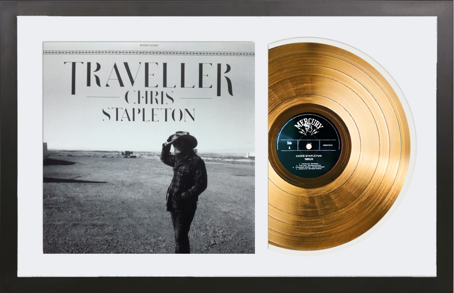 Chris Stapleton - Traveller - 14K Gold Plated Vinyl