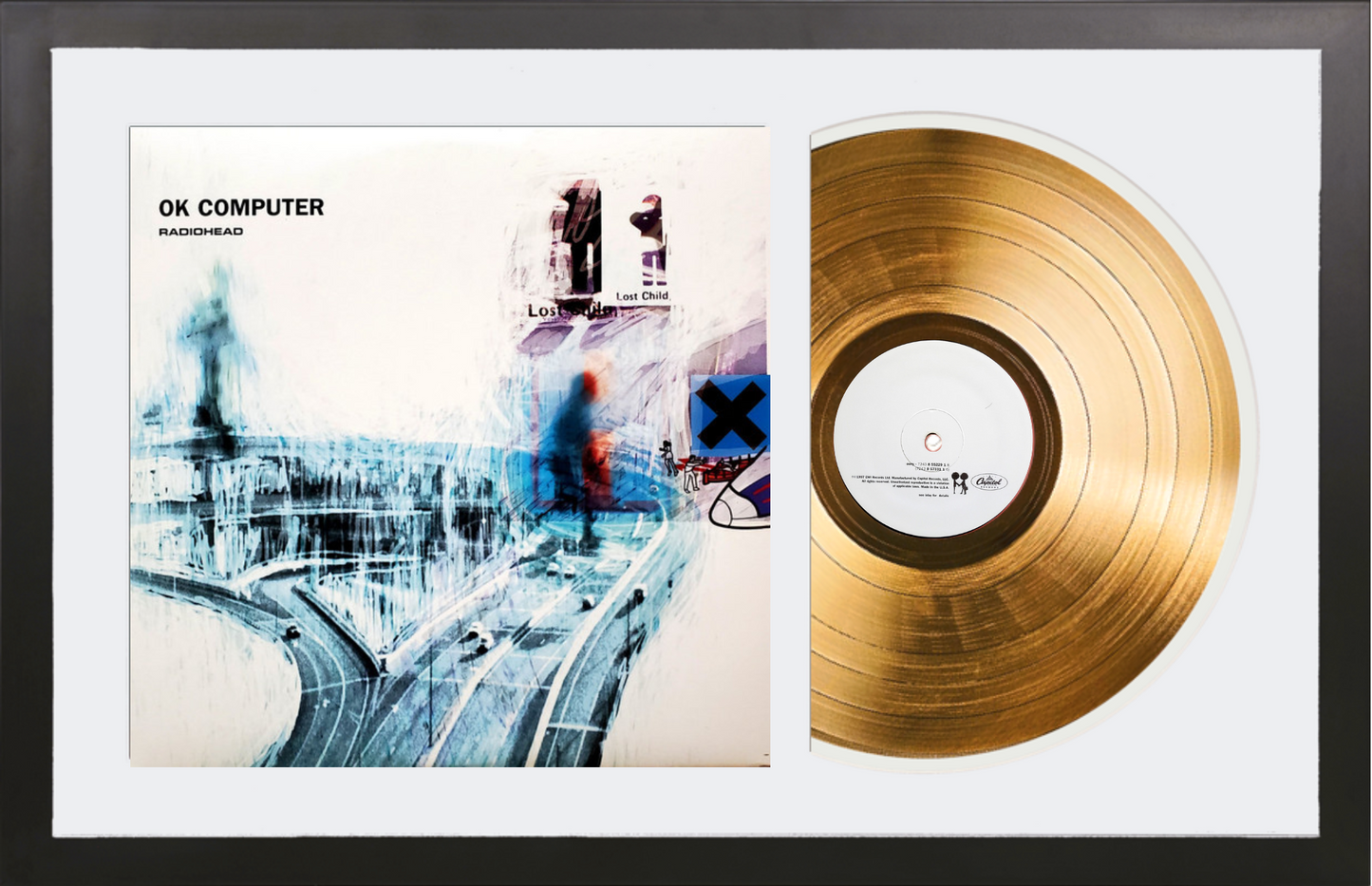 Radiohead - OK Computer - Limited Edition, 14K Gold Album