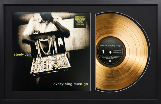 Steely Dan - Everything Must Go - 14K Gold Framed Album