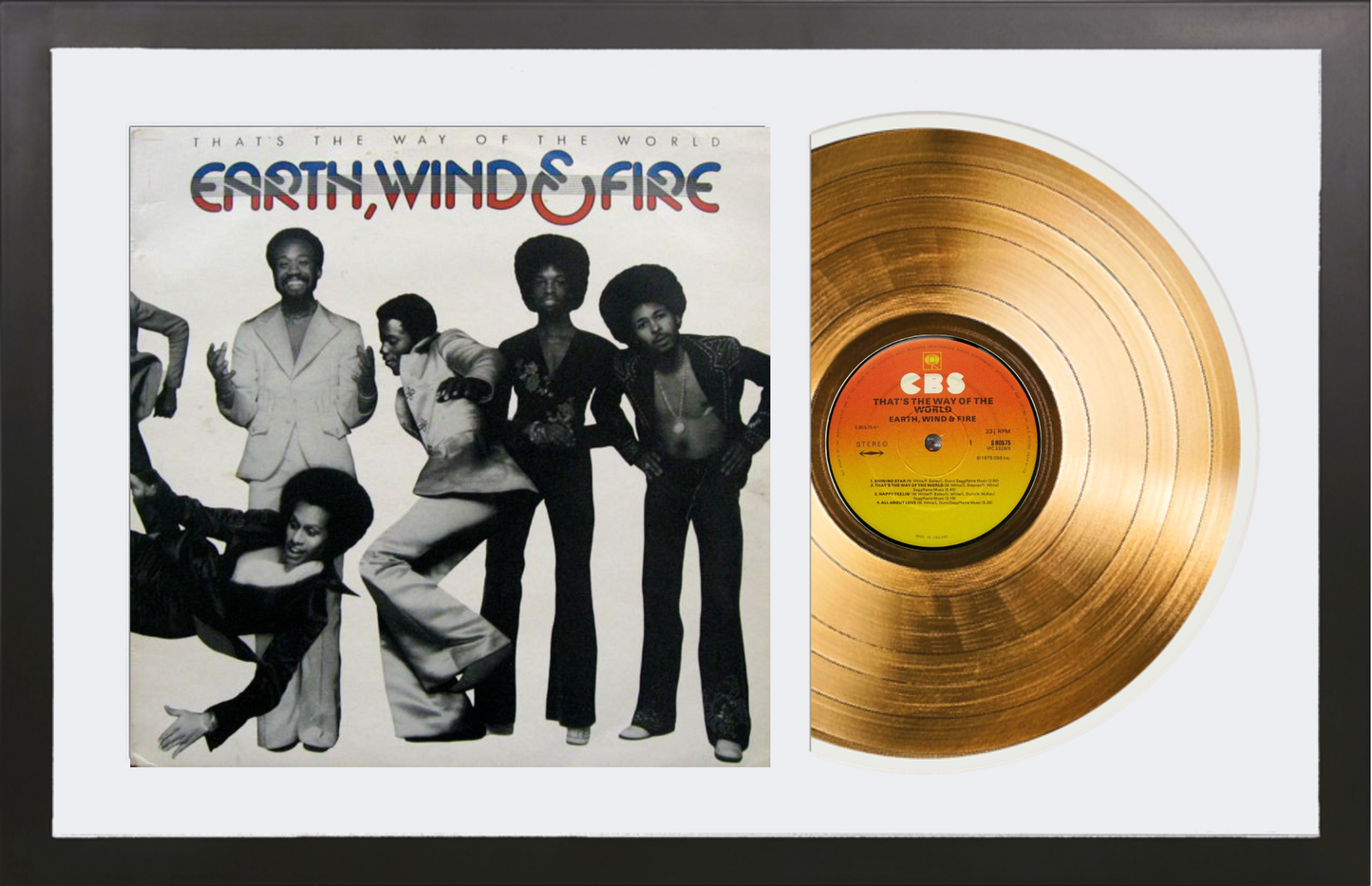 Earth, Wind & Fire - That's the Way of the World - 14K Gold Plated Vinyl