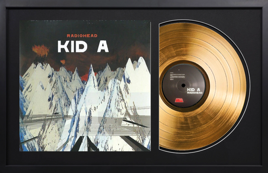 Radiohead - Kid A - 14K Gold Framed Album