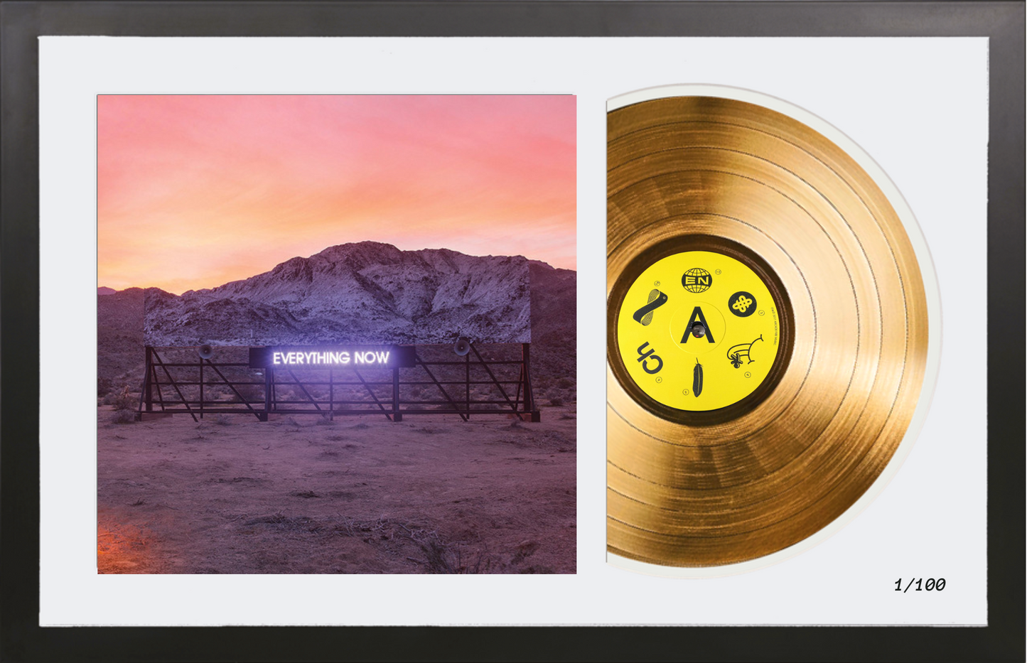 Arcade Fire - Everything Now - 14K Gold Plated Vinyl