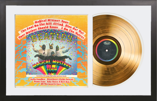The Beatles - Magical Mystery Tour - 14K Gold Framed Album