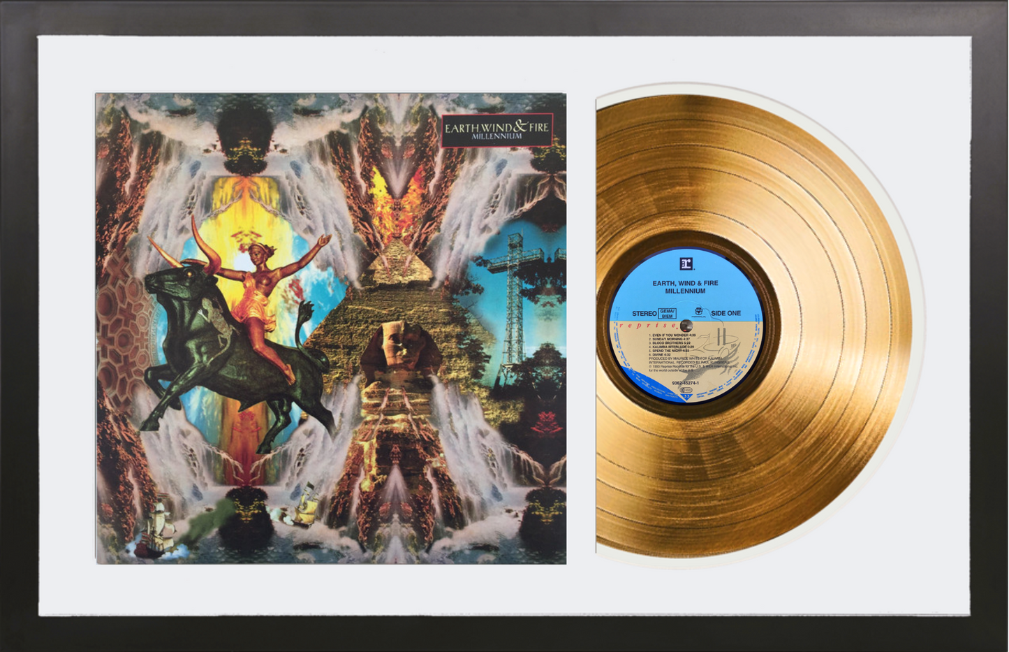 Earth, Wind & Fire - Millennium - 14K Gold Plated Vinyl