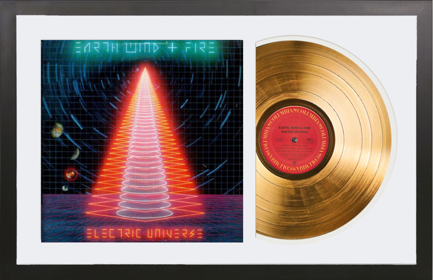 Earth, Wind & Fire - Electric Universe - 14K Gold Plated Vinyl