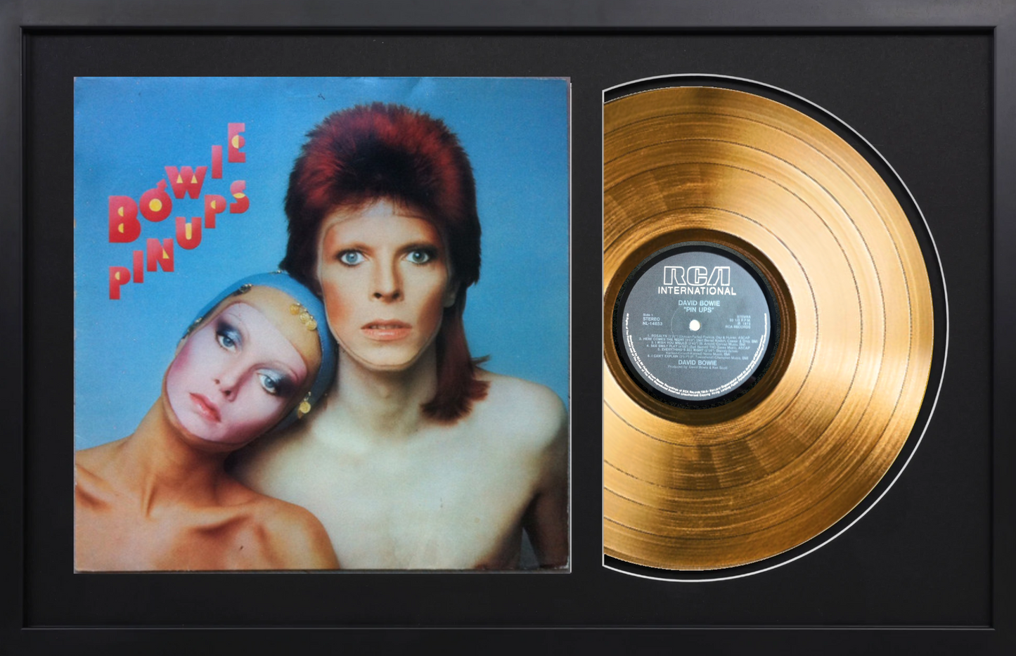 David Bowie - Pin Ups - 14K Gold Plated Vinyl